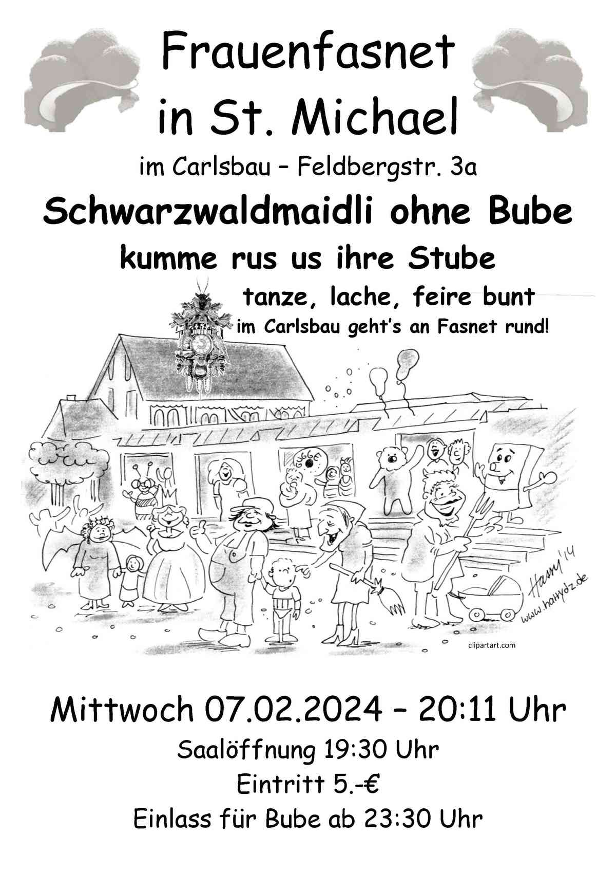 Plakat Frauenfasnet 2024 2