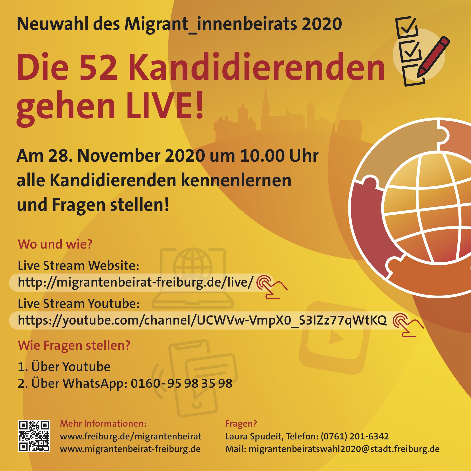 Migrant innenbeirat Wahl 2020 Live