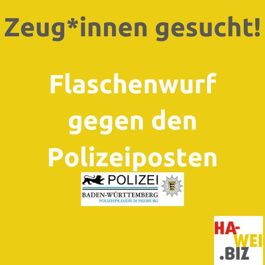 Zeug*innen gesucht