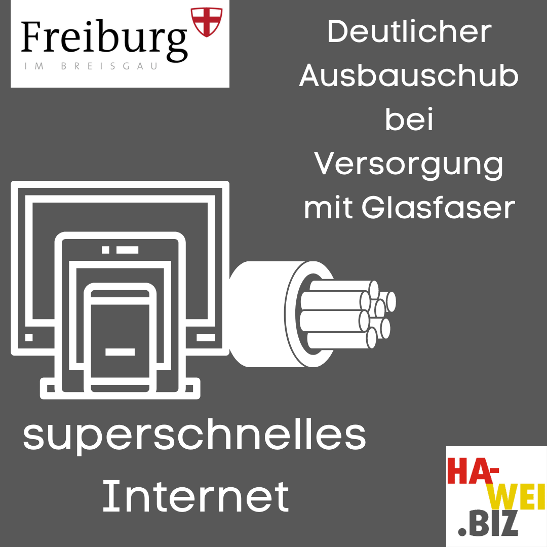 HW Deutlicher Ausbauschub bei Versorgung mit Glasfaser