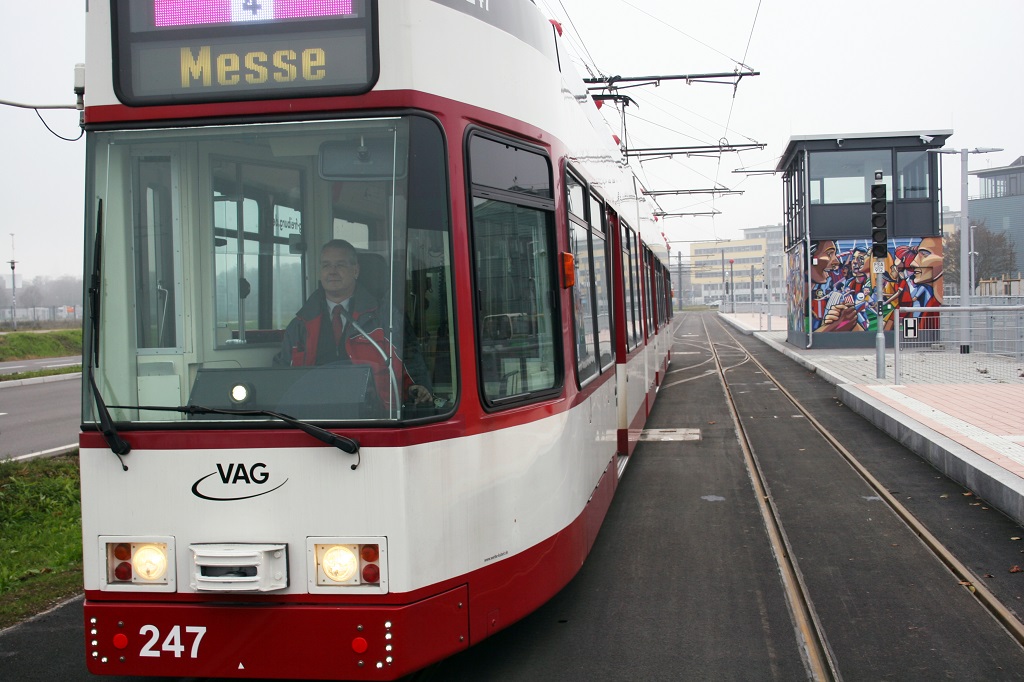 Freiburg VAG Messe neue Strecke